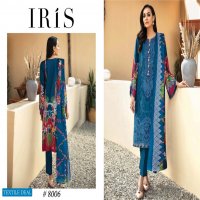 KARACHI EDITION PRESENTS IRIS VOL 8 COTTON DAILY WEAR DRESS MATERIALS AT LOWEST RATE