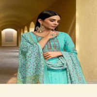 KARACHI PRINTS KESSA LAWN WITH KASHMIRI EMBROIDERY SALWAR KAMEEZ CATALOG WHOLESALER