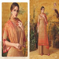 KAVISHA BY ALOK SUIT JAM COTTON DIGITAL PRINTED SWAROVSKI WORK SALWAR SUIT