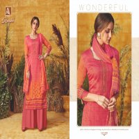 KAVISHA BY ALOK SUIT JAM COTTON DIGITAL PRINTED SWAROVSKI WORK SALWAR SUIT