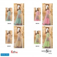 KHAYYIRA SUITS MARYUM N MARIA VOL 2 MONO NET EMBROIDERY PAKISTANI SALWAR SUIT