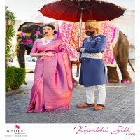 KHUMBHI BY RAJTEX  SILK DESIGNER SAREES
