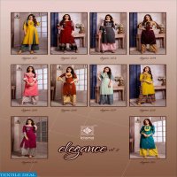 KIANA HOUSE OF FASHION ELEGANCE VOL 2 RAYON KURTI WITH PLAZZO SELLER