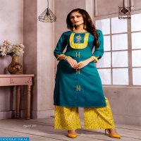 KIANA HOUSE OF FASHION ELEGANCE VOL 2 RAYON KURTI WITH PLAZZO SELLER
