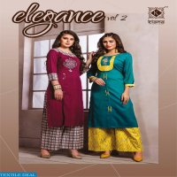 KIANA HOUSE OF FASHION ELEGANCE VOL 2 RAYON KURTI WITH PLAZZO SELLER