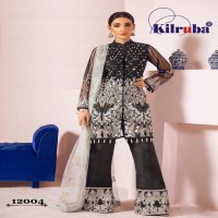 KILRUBA JANNAT FREESIA GEORGETTE NET PAKISTANI DRESS MATERIALS