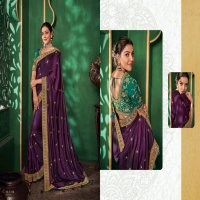 KIMORA FASHION PRESENTS KAJAL VOL 8 5151-5161 SERIES FANCY HEAVY DESIGNER SAREE WHOLESALER