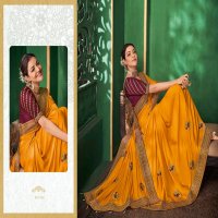 KIMORA FASHION PRESENTS KAJAL VOL 8 5151-5161 SERIES FANCY HEAVY DESIGNER SAREE WHOLESALER