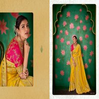 KIMORA FASHION PRESENTS KAJAL VOL 8 5151-5161 SERIES FANCY HEAVY DESIGNER SAREE WHOLESALER