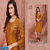 KITAB BY RUNG SILK RAYON SIMPLE LADIES KURTI COLLECTION