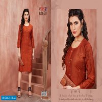 KITAB BY RUNG SILK RAYON SIMPLE LADIES KURTI COLLECTION