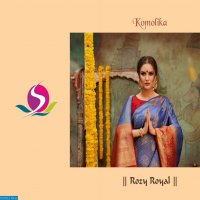 KOMOLIKA SAREE ROZY ROYAL VOL A RICH SILK SAREE COLLECTION AUTHORIZED DEALER IN SURAT