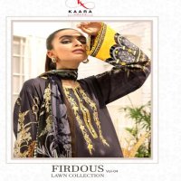Kaara Firdous Vol-4 Wholesale Pakistani Lawn Collection