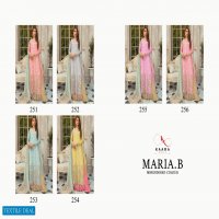 Kaara Maria B Mbroidered Colour Wholesale Pakistani Dress Material