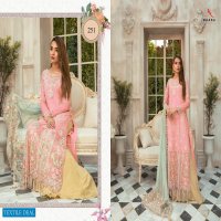 Kaara Maria B Mbroidered Colour Wholesale Pakistani Dress Material