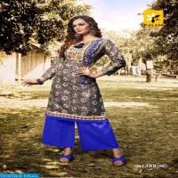 Kalam Tapas Wholesale Ready Made Kurti With Plazzo