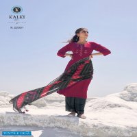 Kalki Glace Vol-2 Wholesale Embroidery Ready Made Dress