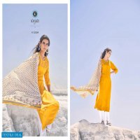 Kalki Glace Vol-2 Wholesale Embroidery Ready Made Dress