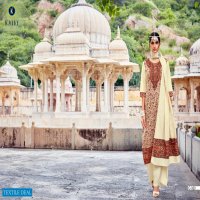 Kalki Gulmohar Vol-2 Pure Handloom Weaving Pashmina Dress Material Winter
