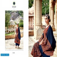 Kalki Gulmohar Vol-2 Pure Handloom Weaving Pashmina Dress Material Winter