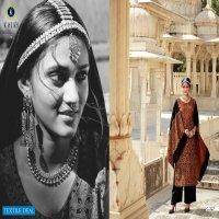 Kalki Gulmohar Vol-2 Pure Handloom Weaving Pashmina Dress Material Winter