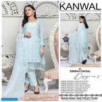 Kanwal Premium Chiffon Embroidered 3 piece Collection Vol-1 Wholesale Pakistani Dress