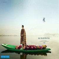 Kapil Fab Aazeen Wholesale Pashmina Winter Dress material