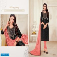 Kapil Tex Goldcoin Wholesale Modal Silk Dress Material