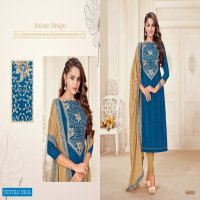 Kapil Tex Goldcoin Wholesale Modal Silk Dress Material