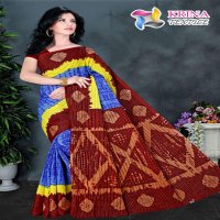 Karina Textile Shibori Wholesale Printed Indian Sarees