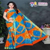 Karina Textile Shibori Wholesale Printed Indian Sarees
