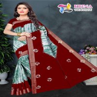 Karina Textile Shibori Wholesale Printed Indian Sarees