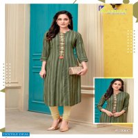 Karissa Vintage Wholesale Full Stitched Kurtis