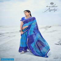 Kashvi Agastya Wholesale Georgette Fancy Sarees