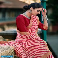 Kashvi Sadguna Wholesale Georgette Indian Saree Blouse