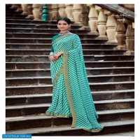 Kashvi Sadguna Wholesale Georgette Indian Saree Blouse