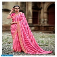 Kashvi Sadguna Wholesale Georgette Indian Saree Blouse