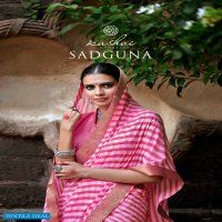 Kashvi Sadguna Wholesale Georgette Indian Saree Blouse