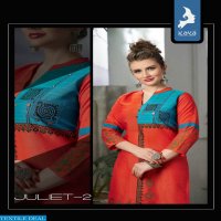 Kaya Juliet Vol-2 Wholesale long Tops