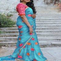 Kesar SF-7036 Wholesale Chanderi Cotton Ladies Sarees