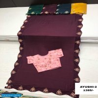 Kesar Saree Hit Design Wholesale Casual Ethnic Saree Blouse