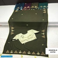 Kesar Saree Hit Design Wholesale Casual Ethnic Saree Blouse