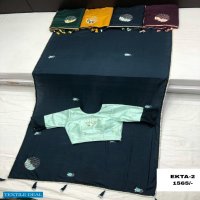 Kesar Saree Hit Design Wholesale Casual Ethnic Saree Blouse