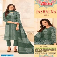 Keshar Pashmina Vol-3 Ladies Wear Wholesale online Shopping