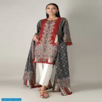 Khaadi 2021 Wholesale Lawn Shirt And Lawn Dupatta Collection