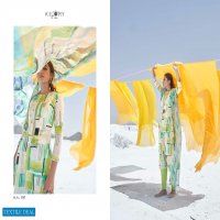 Kilory Ensemble Wholesale Pure Cambric Fabrics Embroidery Work Dress