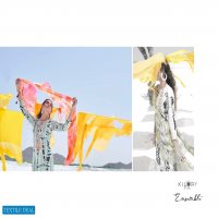 Kilory Ensemble Wholesale Pure Cambric Fabrics Embroidery Work Dress