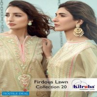 Kilruba Firdous Lawn Collection 20 Pakistani Concept Catalog