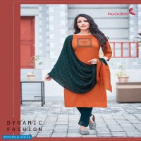 Koodee Saheli Vol-9 Wholesale Kurti With Pant And Dupatta