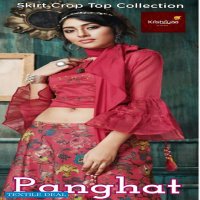 Krishriyaa Panghat Wholesale Skirt Crop Top Collection